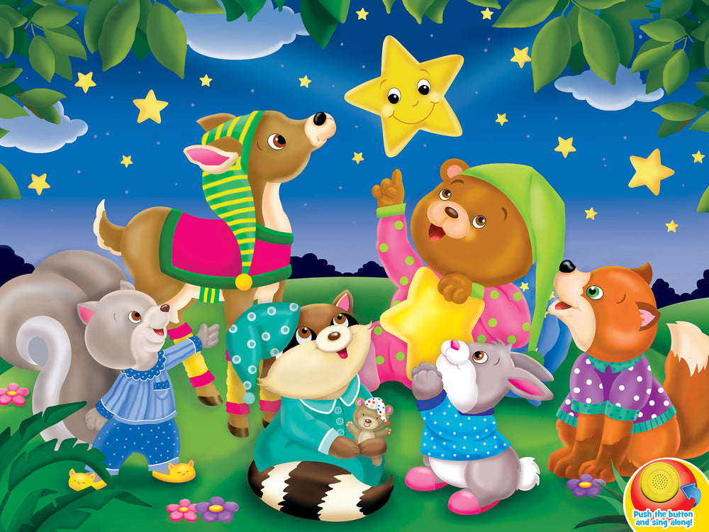 Puzzle Masterpieces:   24 Piece Sound Sing-A-Long - Twinkle Twinkle