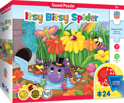 Puzzle Masterpieces:   24 Piece Sound Sing-A-Long - Itsy Bitsy Spider