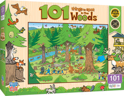 Puzzle Masterpieces:  101 Piece 101 Things to Spot - In the Woods