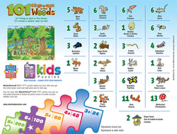 Puzzle Masterpieces:  101 Piece 101 Things to Spot - In the Woods