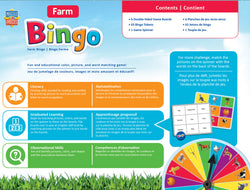Bingo Masterpieces: Educational - Farm Bingo