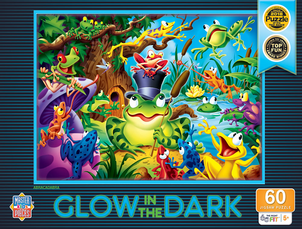 Puzzle Masterpieces:   60 Piece Glow in the Dark - Abracadabra