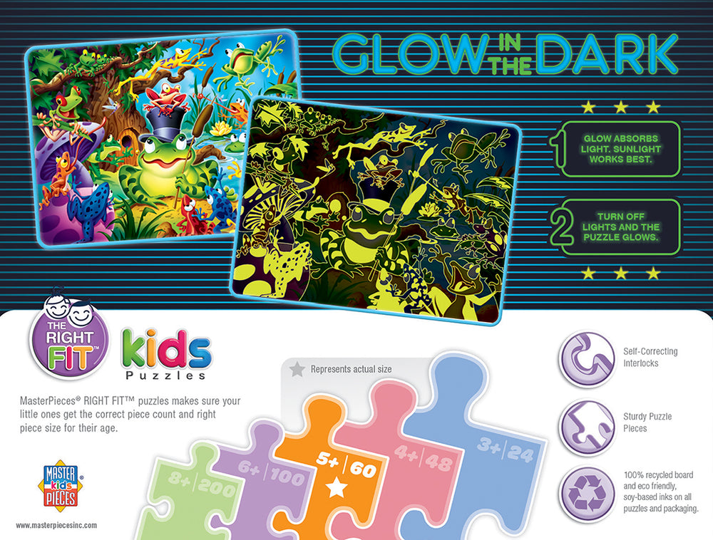 Puzzle Masterpieces:   60 Piece Glow in the Dark - Abracadabra