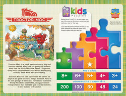 Puzzle Masterpieces:   60 Piece Tractor Mac - Dinner Time