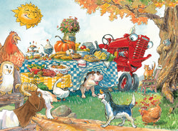Puzzle Masterpieces:   60 Piece Tractor Mac - Out for a Ride