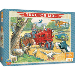 Puzzle Masterpieces:   60 Piece Tractor Mac - Out for a Ride