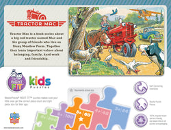 Puzzle Masterpieces:   60 Piece Tractor Mac - Out for a Ride