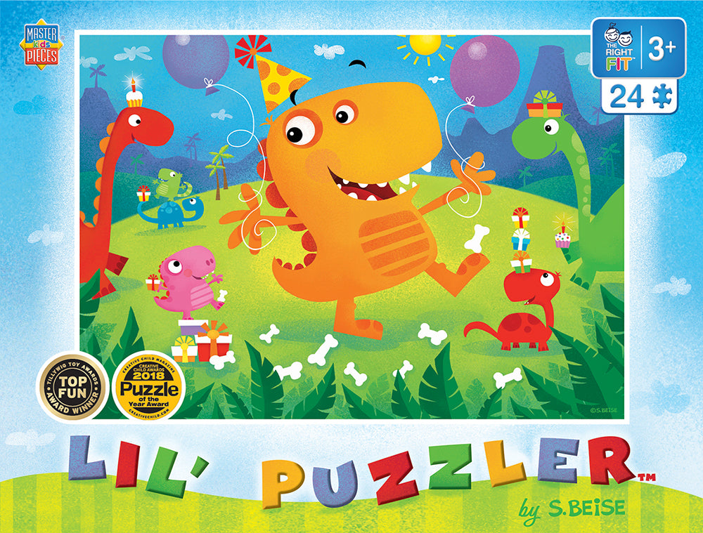 Puzzle Masterpieces:   24 Piece Lil Puzzler - Dino Party