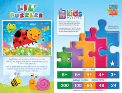 Puzzle Masterpieces:   24 Piece Lil Puzzler - Bug Buddies