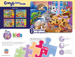 Puzzle Masterpieces:   48 Piece Googly Eyes - Pets