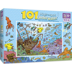 Puzzle Masterpieces:  101 Piece 101 Things to Spot - Underwater