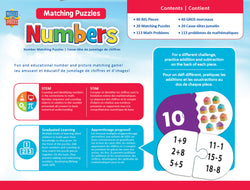Puzzle Masterpieces: Educational - Numbers Matching Puzzle