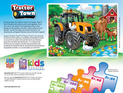 Puzzle Masterpieces:   60 Piece Tractor Town - Farmer Miller's Pond