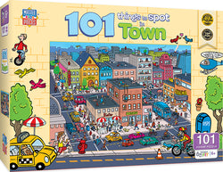 Puzzle Masterpieces:   101 Piece 101 Things to Spot - In Town