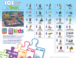 Puzzle Masterpieces:   101 Piece 101 Things to Spot - In Town