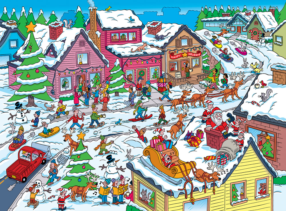 Puzzle Masterpieces:  101 Piece 101 Things to Spot - At Christmas