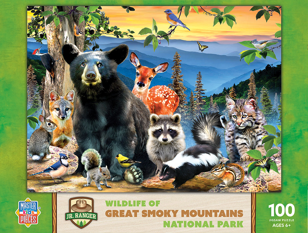 Puzzle Masterpieces:  100 Piece Jr Ranger - Great Smoky Mountains National Park