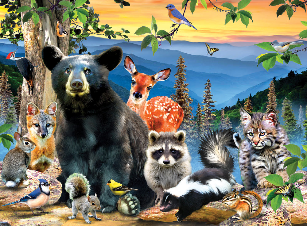 Puzzle Masterpieces:  100 Piece Jr Ranger - Great Smoky Mountains National Park