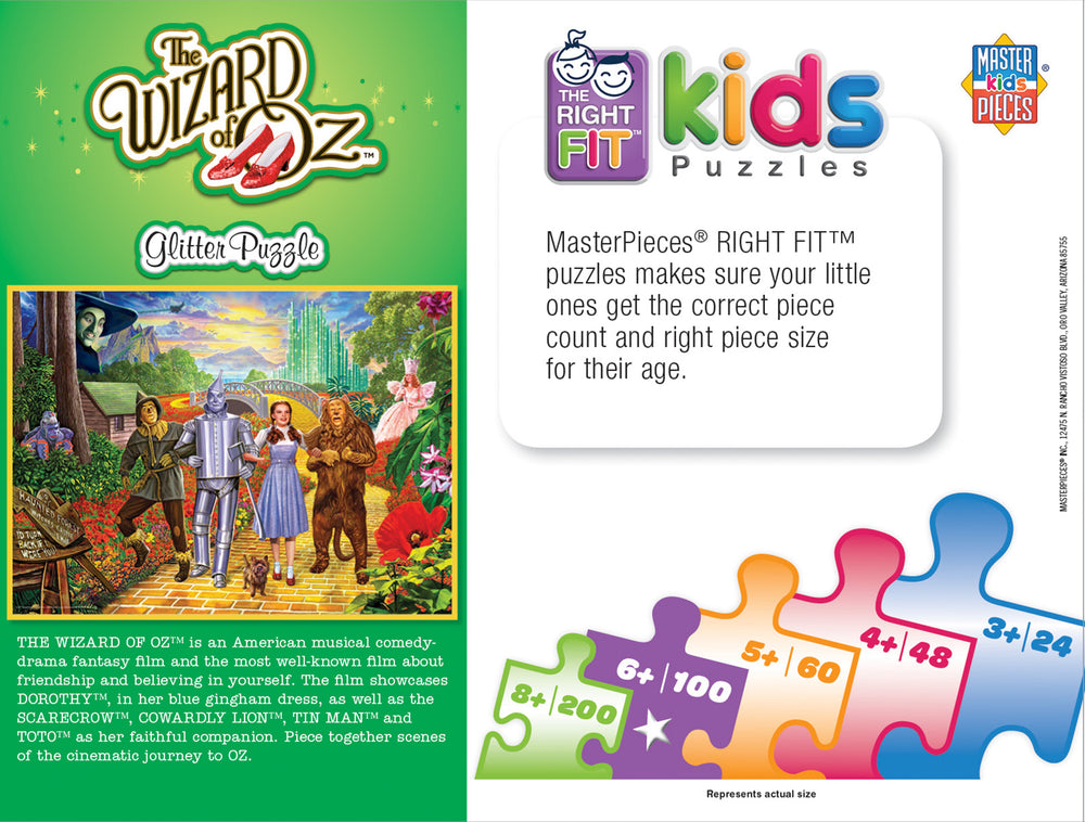 Puzzle Masterpieces:  100 Piece The Wizard of Oz -