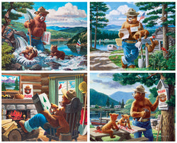 Puzzle Masterpieces:  100 Piece Raggedy Ann & Andy - 4-pack