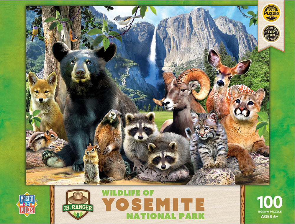 Puzzle Masterpieces:  100 Piece Jr Ranger - Yosemite National Park