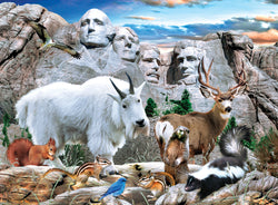 Puzzle Masterpieces:  100 Piece Jr Ranger - Mount Rushmore