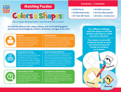 Puzzle Masterpieces: Educational - Colors & Shapes Matching Puzzle