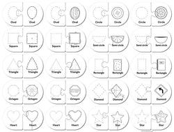 Puzzle Masterpieces: Educational - Colors & Shapes Matching Puzzle