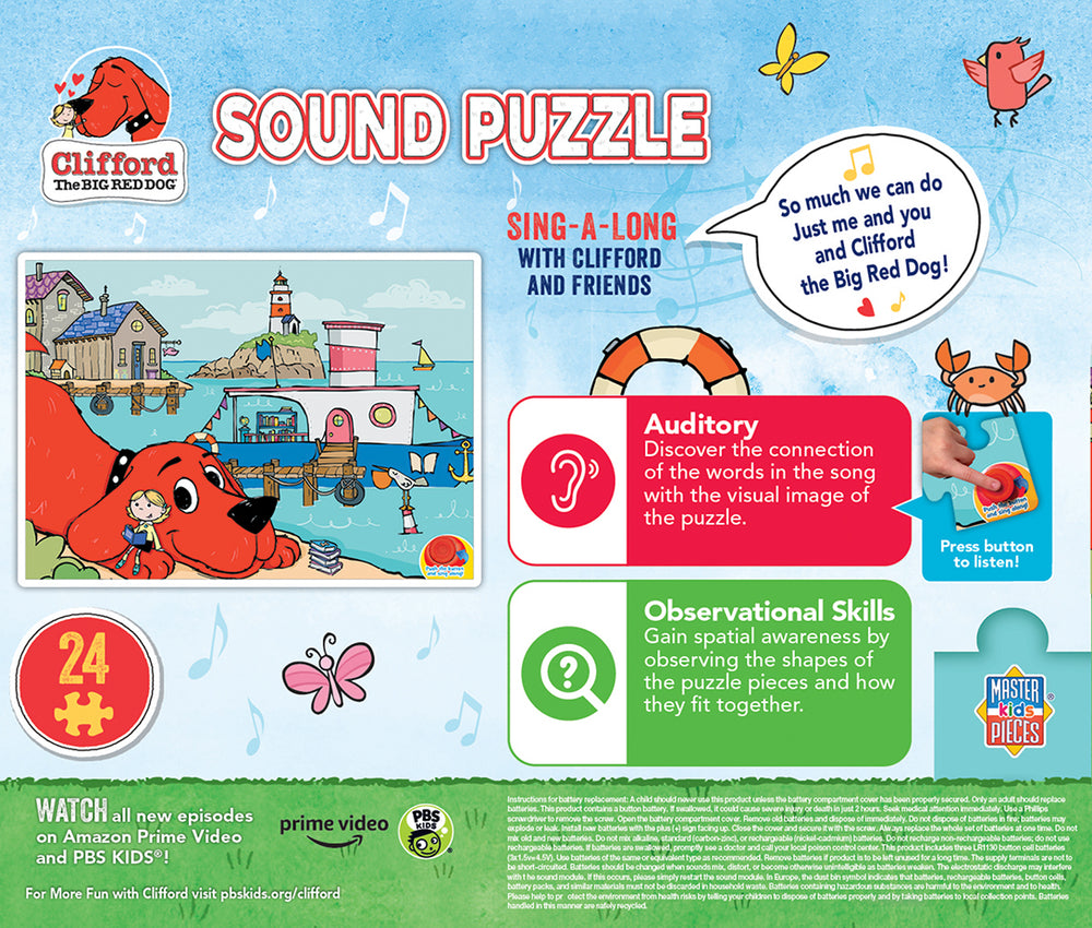 Puzzle Masterpieces:   24 Piece Sound Clifford