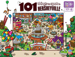 Puzzle Masterpieces:  101 Piece 101 Things to Spot - In Hersheyville