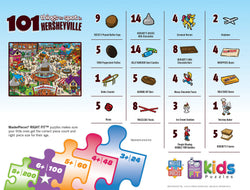 Puzzle Masterpieces:  101 Piece 101 Things to Spot - In Hersheyville