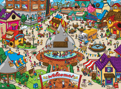 Puzzle Masterpieces:  101 Piece 101 Things to Spot - In Hersheyville