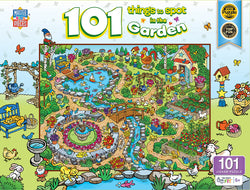 Puzzle Masterpieces:  101 Piece 101 Things to Spot - In the Garden