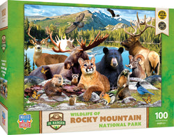 Puzzle Masterpieces:  100 Piece Jr Ranger - Rocky Mountain National Park