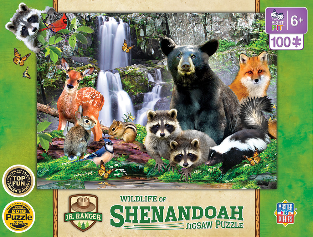 Puzzle Masterpieces:  100 Piece Jr Ranger - Shenandoah National Park