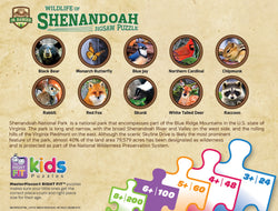 Puzzle Masterpieces:  100 Piece Jr Ranger - Shenandoah National Park