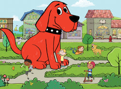 Puzzle Masterpieces:   24 Piece Clifford - Town Square