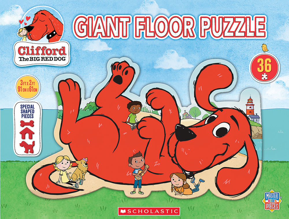 Puzzle Masterpieces:   36 Piece Shaped Floor Clifford