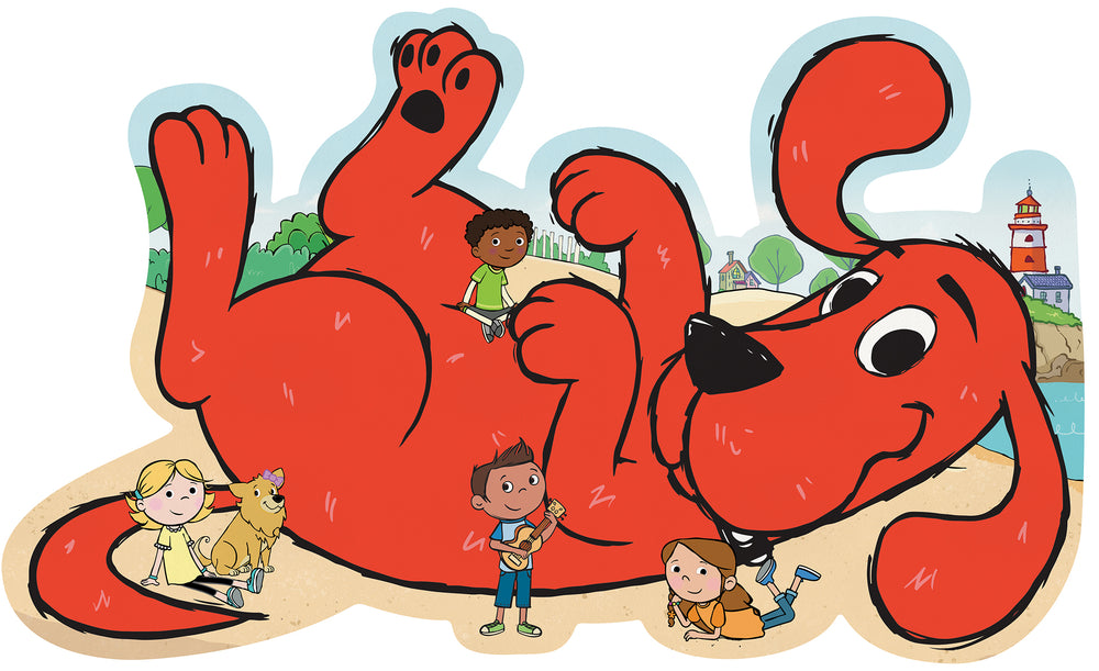 Puzzle Masterpieces:   36 Piece Shaped Floor Clifford