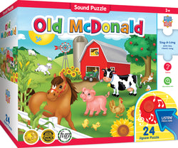 Puzzle Masterpieces:   24 Piece Sound Sing-A-Long - Old McDonald