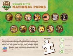 Puzzle Masterpieces:  100 Piece Jr Ranger - Animals of the National Parks