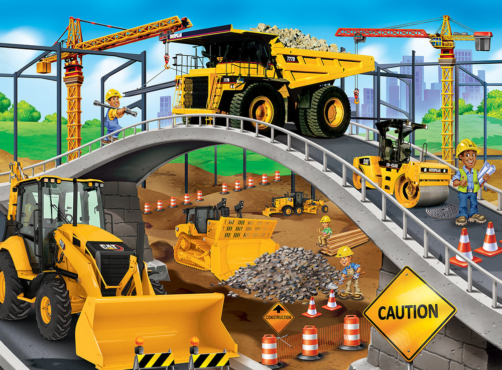 Puzzle Masterpieces:   60 Piece Caterpillar - Under the Bridge