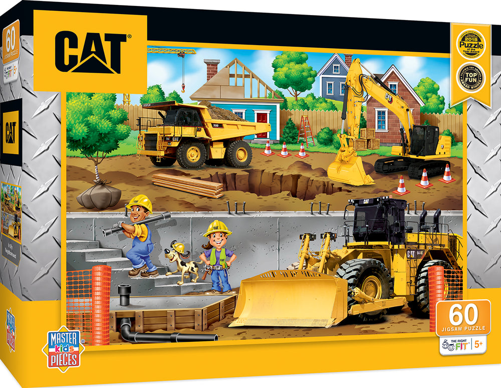 Puzzle Masterpieces:   60 Piece Caterpillar - In My Neighborhood