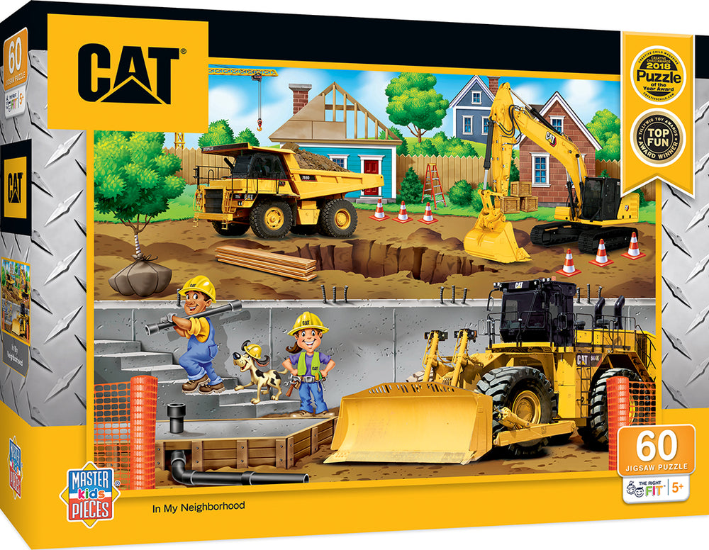Puzzle Masterpieces:   60 Piece Caterpillar - In My Neighborhood
