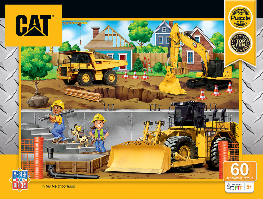 Puzzle Masterpieces:   60 Piece Caterpillar - In My Neighborhood