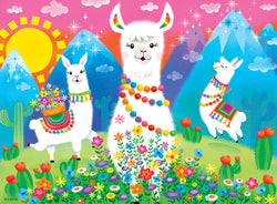 Puzzle Masterpieces:   24 Piece Lil Puzzler - Llama Love