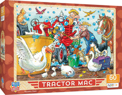 Puzzle Masterpieces:   60 Piece Tractor Mac - Squeaky Clean