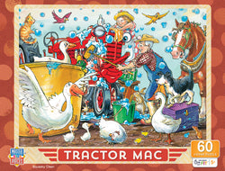 Puzzle Masterpieces:   60 Piece Tractor Mac - Squeaky Clean