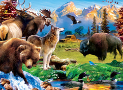 Puzzle Masterpieces:  100 Piece Jr Ranger - Glacier National Park