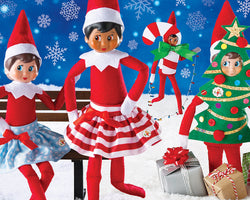 Puzzle Masterpieces:  100 Piece Elf on the Shelf – 4-pack